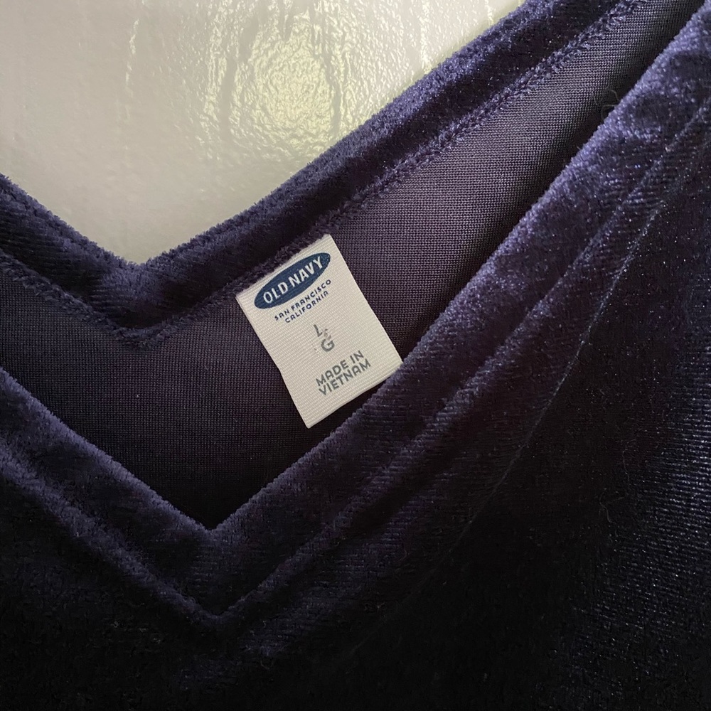 Last Chanceš„2/$7š„Indigo Velvet Old Navy Camisole - Picture 2 of 5